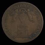 Canada, inconnu, 1/2 penny <br /> 1816