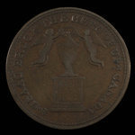 Canada, inconnu, 1/2 penny <br /> 1816