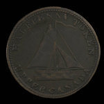 Canada, inconnu, 1/2 penny <br /> 1820
