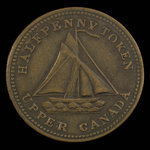 Canada, Watkins & Harris, 1/2 penny <br /> 1833