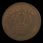 Canada, inconnu, 1/2 penny <br /> 1816