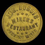 Canada, Jos. Dubois, 1 repas <br /> 1891