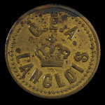 Canada, C.E.A. Langlois, 1 breuvage, eau de St. Léon <br /> 1895