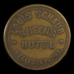 Canada, Louis Schaub, 5 cents <br /> 1889