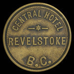 Canada, Central Hotel, 5 cents <br /> 1894
