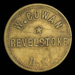 Canada, W. Cowan, 1 consommation, 15 cents <br /> 1894