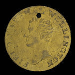 Canada, inconnu, 1/2 penny <br /> 1814