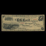 Canada, R.G. Reid, 1 dollar <br /> 2 janvier 1894