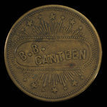 Canada, B. Battery Canteen, 5 cents <br /> 1895