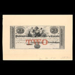 Canada, Province du Canada, 2 dollars <br /> 1859