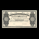 Canada, Terre-Neuve - Département des travaux publics, 1 dollar <br /> 1909