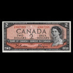 Canada, Banque du Canada, 2 dollars <br /> 1954