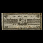 Canada, Bank of British North America, 1 dollar <br /> 1 septembre 1838