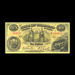 Canada, Bank of Toronto (The), 10 dollars <br /> 2 janvier 1935
