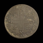 France, Louis XIV, mousquetaire (30 deniers) <br /> 1711