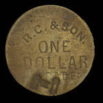 Canada, R.C. & Fils, 1 dollar <br /> 1914