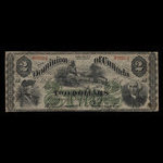 Canada, Dominion du Canada, 2 dollars <br /> 1 juillet 1870