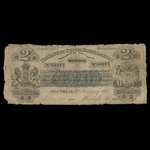 Canada, Bank of British North America, 2 dollars <br /> 1 janvier 1856