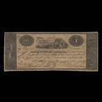 Canada, Bank of Upper Canada (Kingston), 1 dollar <br /> 1 mai 1819