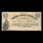 Canada, Moisic Iron Company, 25 cents <br /> 1876