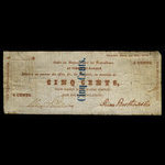Canada, Price Brothers & Compagnie, Ltée., 5 cents <br /> 1 mai 1873