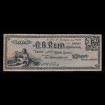 Canada, R.G. Reid, 1 dollar, 50 cents <br /> 2 janvier 1894