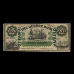 Canada, Banque de Québec, 2 dollars <br /> 2 janvier 1863