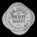 Canada, S.R. Brady, 1 pain <br /> 14 mai 1904
