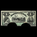 Canada, Dominion du Canada, 4 dollars <br /> 2 juillet 1900