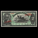 Canada, Dominion du Canada, 2 dollars <br /> 2 juillet 1897