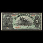 Canada, Dominion du Canada, 2 dollars <br /> 2 juillet 1897