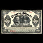 Canada, Dominion du Canada, 50,000 dollars <br /> 2 janvier 1918