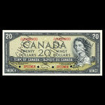 Canada, Banque du Canada, 20 dollars <br /> 1954