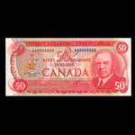 Canada, Banque du Canada, 50 dollars <br /> 1975