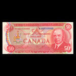 Canada, Banque du Canada, 50 dollars <br /> 1975