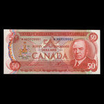 Canada, Banque du Canada, 50 dollars <br /> 1975