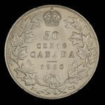 Canada, Georges V, 50 cents <br /> 1920