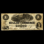 Canada, Osborne & Spiers, 1 dollar <br /> 1 mai 1862