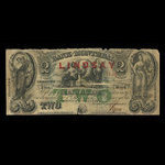 Canada, Banque de Montréal, 2 dollars <br /> 1 janvier 1849