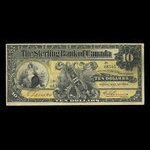Canada, Sterling Bank of Canada, 10 dollars <br /> 25 avril 1906