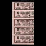 Canada, Club Automobile de Québec, 10 cents <br /> 1941