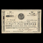 Canada, Jean-Baptiste Clément, Père, 15 sous <br /> 26 août 1837