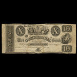 Canada, Commercial Bank of Fort Erie, 10 dollars <br /> 1839