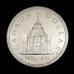Canada, Élisabeth II, 1 dollar <br /> 1976