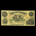 Canada, Bank of Toronto (The), 10 dollars <br /> 1 février 1906