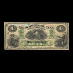 Canada, Summerside Bank of Prince Edward Island, 1 dollar <br /> 1 décembre 1884