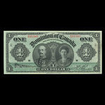 Canada, Dominion du Canada, 1 dollar <br /> 3 janvier 1911