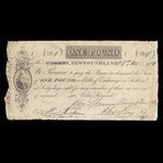 Canada, Shannan, Livingston & Cie., 1 livre(anglaise) <br /> 24 octobre 1814