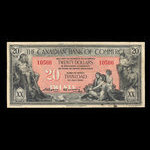 Trinité, Canadian Bank of Commerce, 20 dollars <br /> 1 juillet 1939