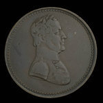 Canada, inconnu, 1/2 penny <br /> 1825